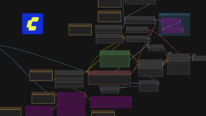 ComfyUI node workflow for AI-driven video production